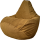 Бескаркасное кресло Flagman Груша Мега XXXL Г3.5-247 (Crown 10 Curcuma) - 
