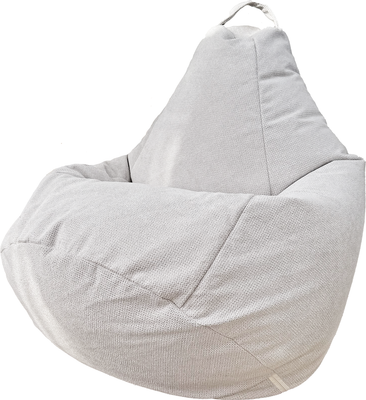 Бескаркасное кресло Flagman Груша Мега XXXL Г3.5-253 (Crown 16 Silver) -