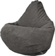 Бескаркасное кресло Flagman Груша Мега XXXL Г3.5-255 (Crown 18 Dark Grey) - 