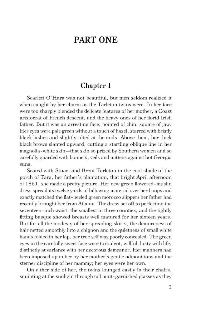 Художественная книга АСТ Gone With the Wind. Volume 1 твердая обложка (Mitchell Margaret) — фото 4