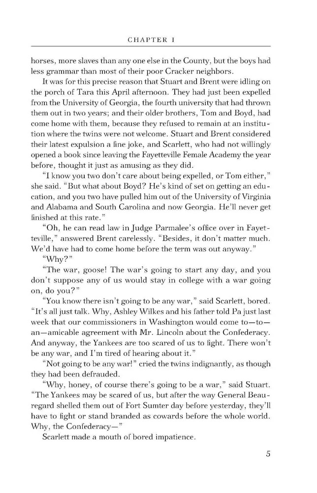 Художественная книга АСТ Gone With the Wind. Volume 1 твердая обложка (Mitchell Margaret) — фото 6