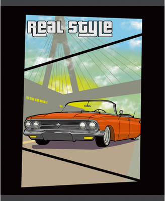 Тетрадь Listoff Уличные гонки / ТК2Л489154 - 