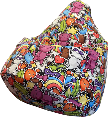

Бескаркасное кресло, Груша Мега XXXL Г3.5-184