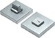 Фиксатор дверной защелки Lockstyle WC ZN CBM (матовый хром) - 