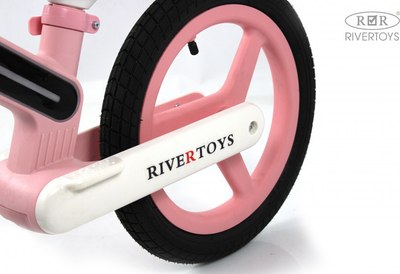 Беговел RiverToys HB-003 (розовый)