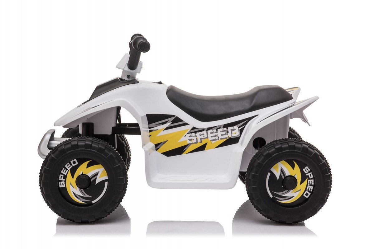 Детский квадроцикл RiverToys H001HH (белый) — фото 4