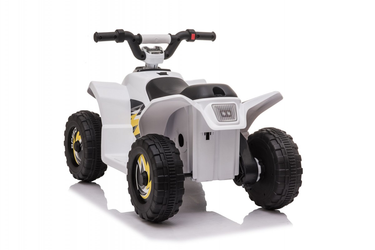 Детский квадроцикл RiverToys H001HH (белый) — фото 6