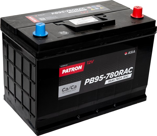 Автомобильный аккумулятор Patron Asia PB95-780RAC