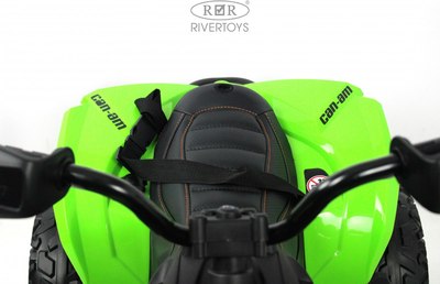 Детский квадроцикл RiverToys BRP Can-Am Renegade Y333YY (зеленый)