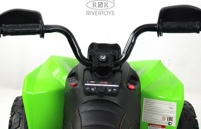 Детский квадроцикл RiverToys BRP Can-Am Renegade Y333YY (зеленый)