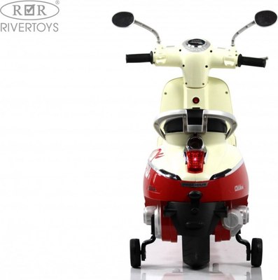 Детский мотоцикл RiverToys Z222ZZ (красный)