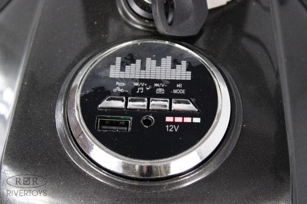 Изображение товара Детский мотоцикл RiverToys М111БХ (черный)