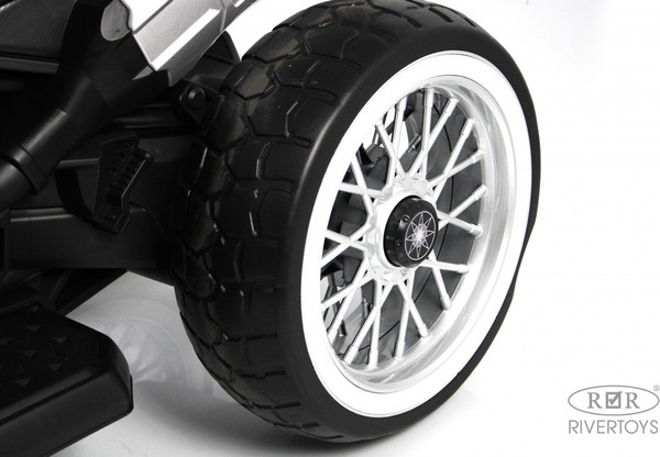 Изображение товара Детский мотоцикл RiverToys М111БХ (черный)