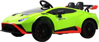 Детский автомобиль RiverToys Lamborghini Huracan STO / E888EE (зеленый)