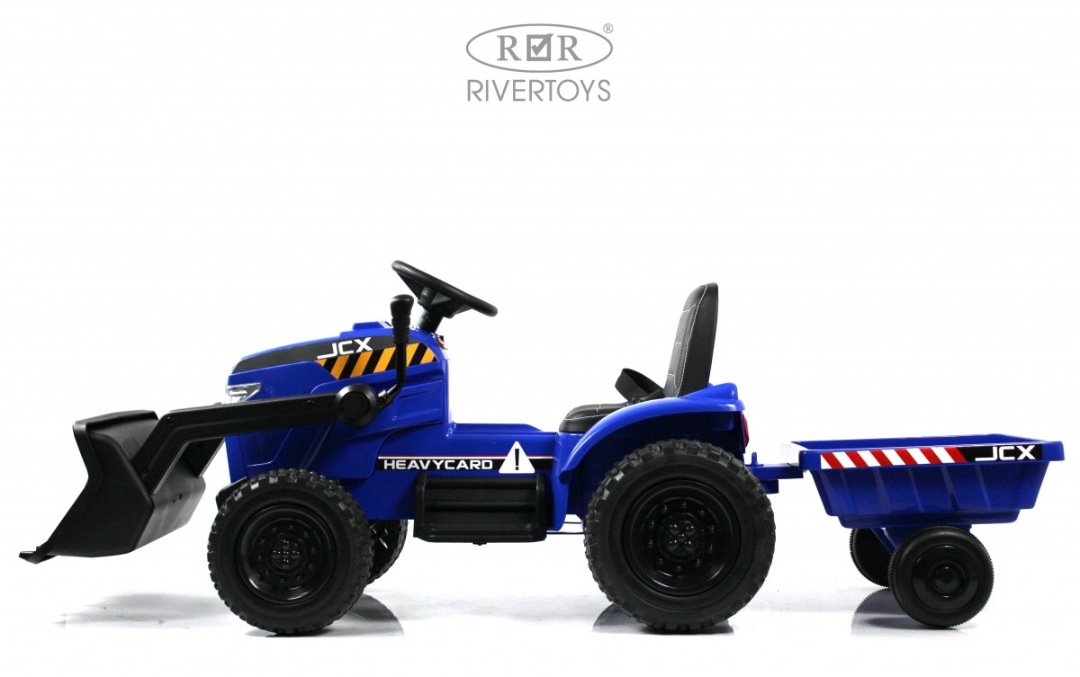 Детский автомобиль RiverToys Трактор-погрузчик / T333TT