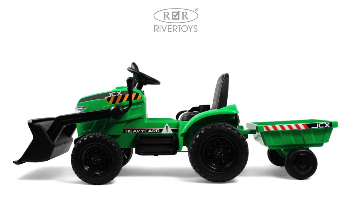 Детский автомобиль RiverToys Трактор-погрузчик / T333TT