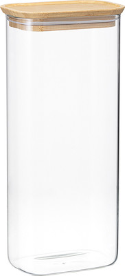 Емкость для хранения Smart Solutions Glass Bamboo / SS0000169 -