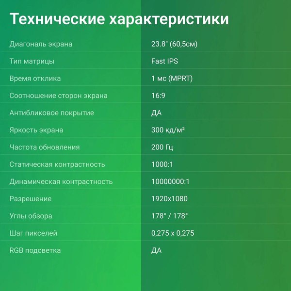 Монитор Digma Overdrive 24P410F / DM24SG03 (черный)