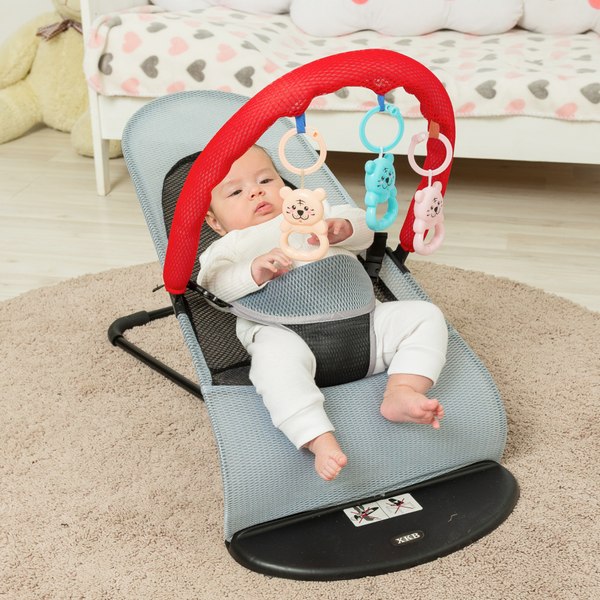 Детский шезлонг Solmax&Kids Балансирующий / SM90027