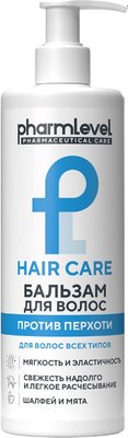 Бальзам для волос Pharmlevel Hair Care против перхоти (400мл) - 