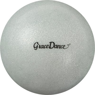 Мяч для художественной гимнастики Grace Dance 10471823 (18.5см, серебристый) - 