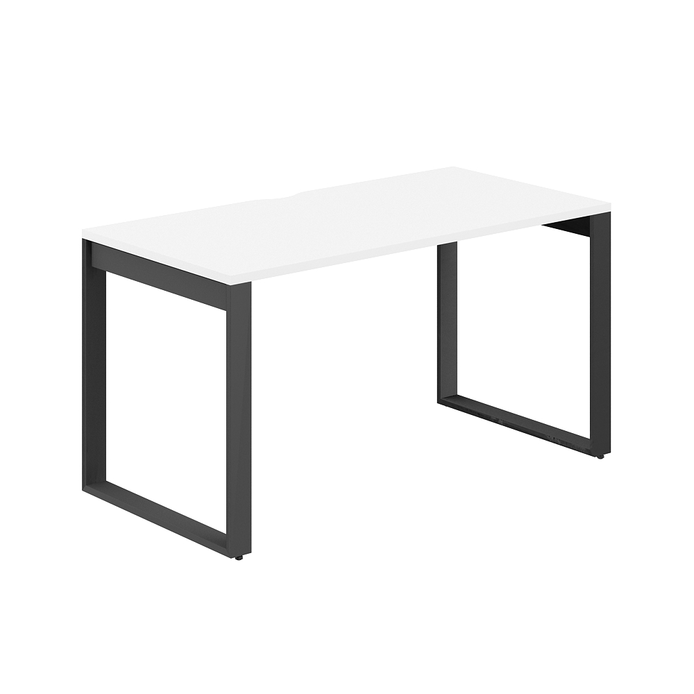 Письменный стол Norden 160x80x75 / AG.109.WH.V.72.AN (антрацит/белый)