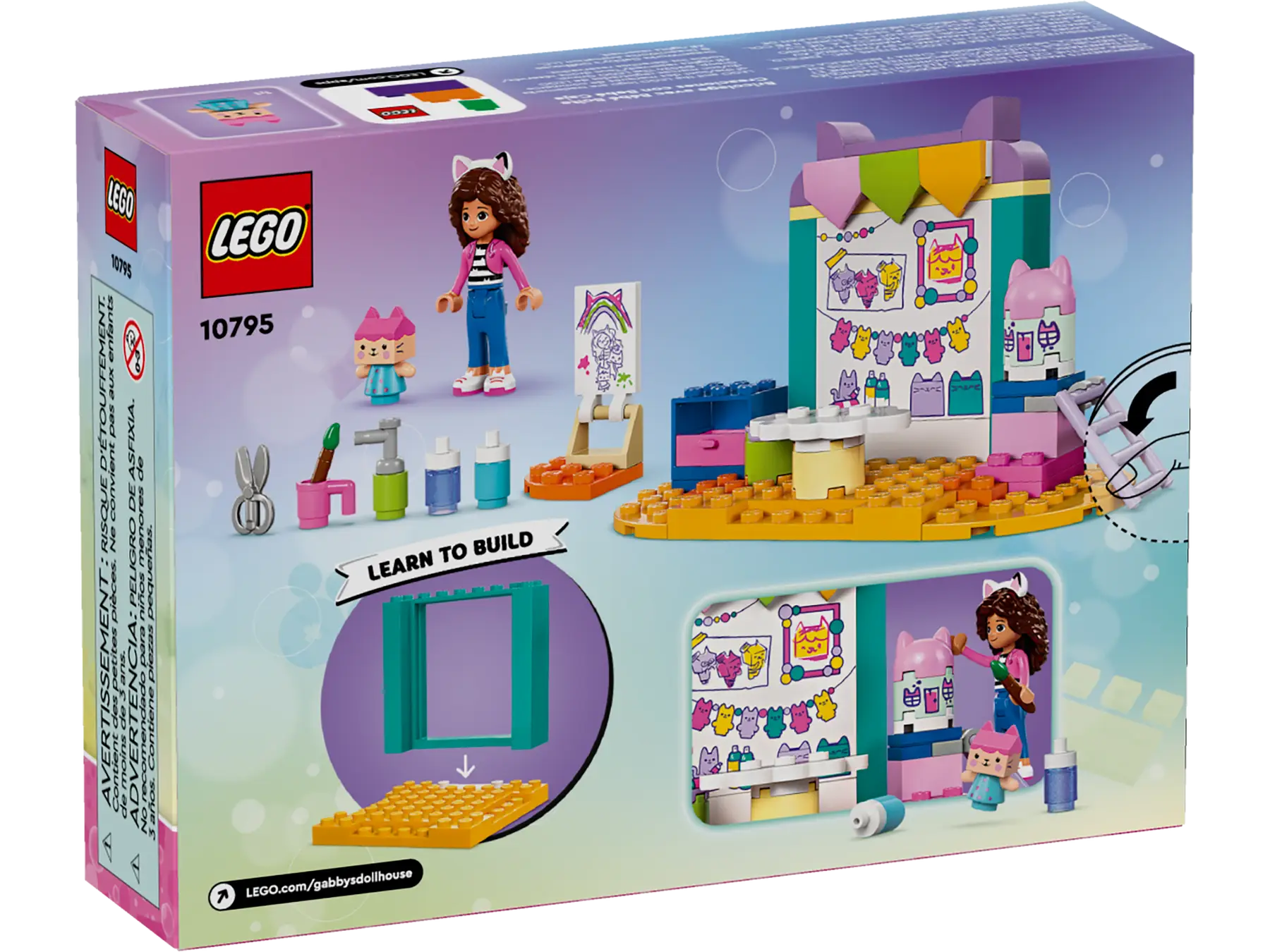 Конструктор Lego Gabby's Dollhouse Детский набор для творчества / 10795