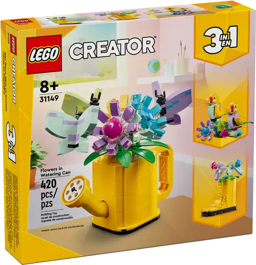 Конструктор Lego Creator Цветы в лейке 3 в 1 / 31149