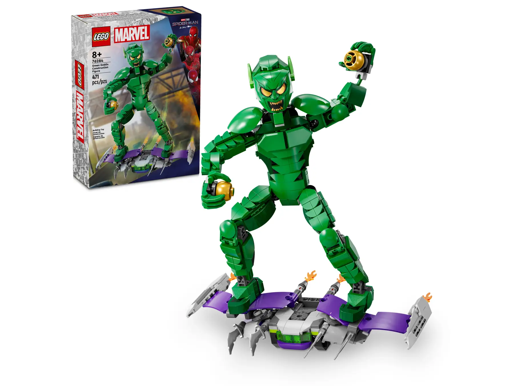 Конструктор Lego Super Heroes Зеленый Гоблин / 76284