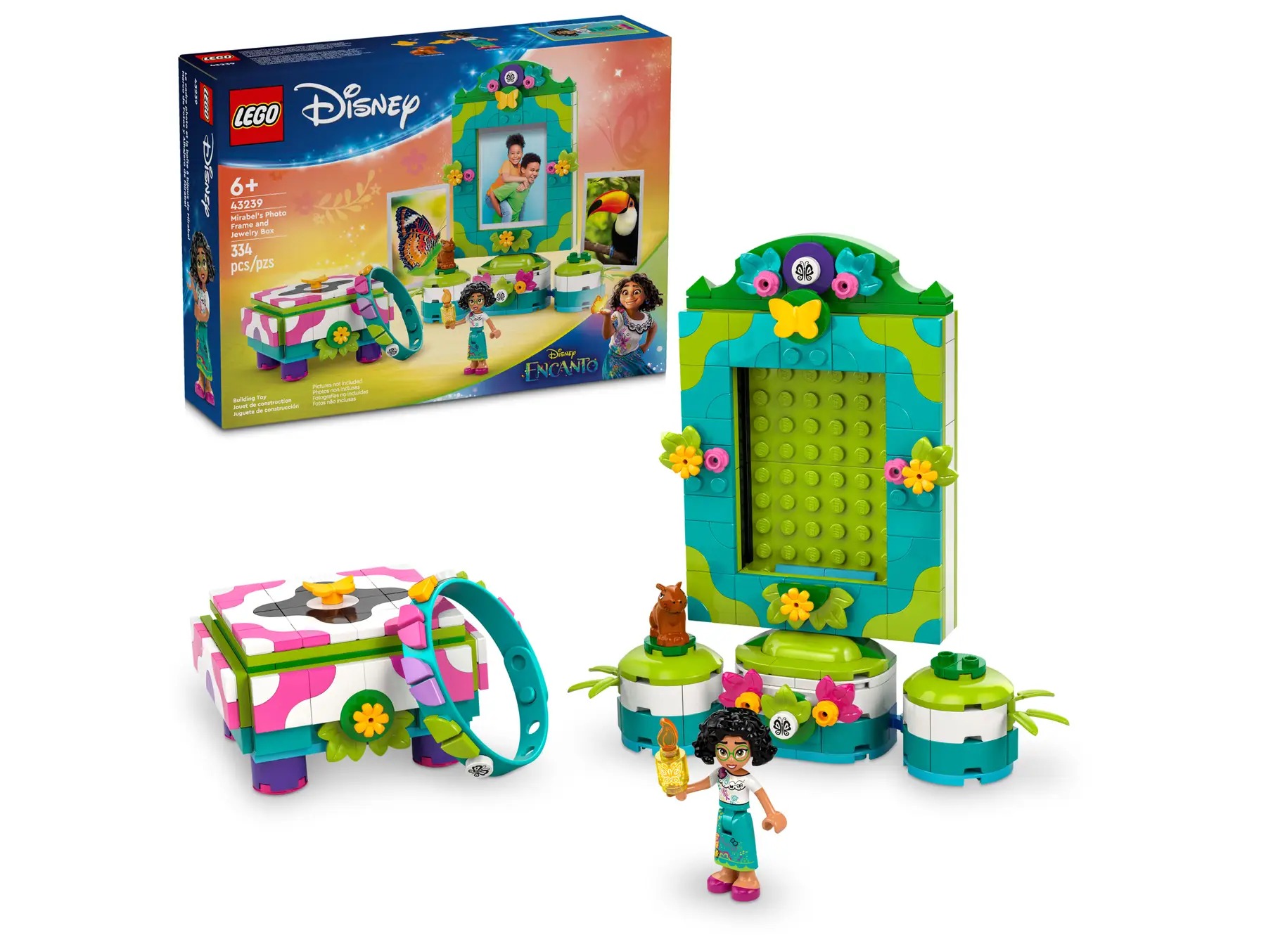 Конструктор Lego Disney Classic  Mirabel's Photo Frame and Jewerly Box / 43239