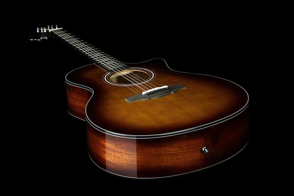 Электроакустическая гитара Kepma F1E-GA Cherry Sunburst / A147067 (вишневый санберст)