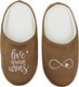 Тапочки домашние HOME Line 05Т-535 (р-р 35-36, Love Always, темно-бежевый) -