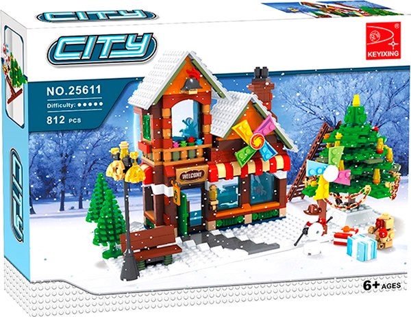 Конструктор Ausini Рождественский парк 25611 / 3548632 (812эл)