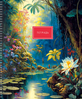 Тетрадь Listoff Тропические джунгли / ТСФ808813 - 