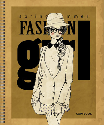 Тетрадь Listoff Fashion Girl / ТСЛ807714 - 