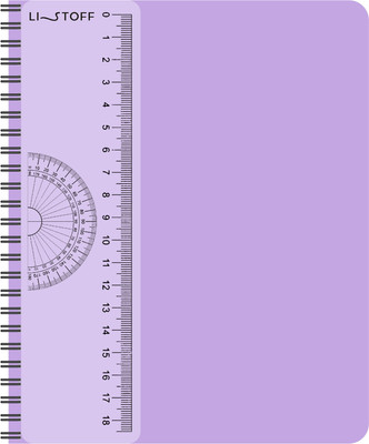 Тетрадь Listoff Лавандовая тетрадь / ТПЛ580108 - 