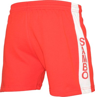 Шорты для самбо BoyBo BS350 (р-р 100, красный) - 