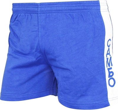 Шорты для самбо BoyBo BS350 (р-р 100, синий) - 