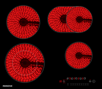 Электрическая варочная панель Renova TC-472L2BS1 - 