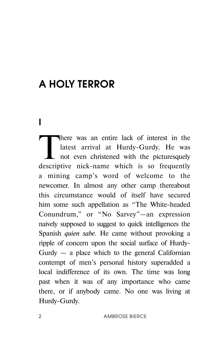 Художественная книга АСТ A Holy Terror (Bierce Ambrose) — фото 4