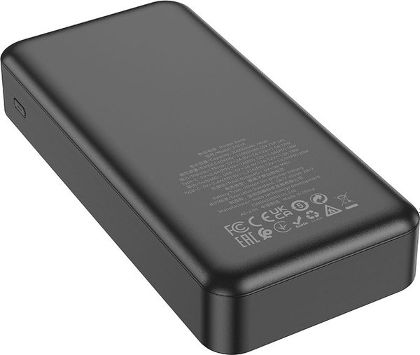 Портативное зарядное устройство Hoco J102A 20000mAh PD20W+QC3.0 (черный)