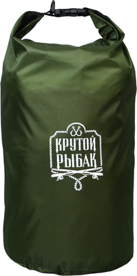 Гермомешок Клевое дело Крутой рыбак / 9373211 (10л, зеленый) - 