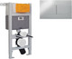 Инсталляция для унитаза Oli Expert 82 / 885065+659044 (хром) - 