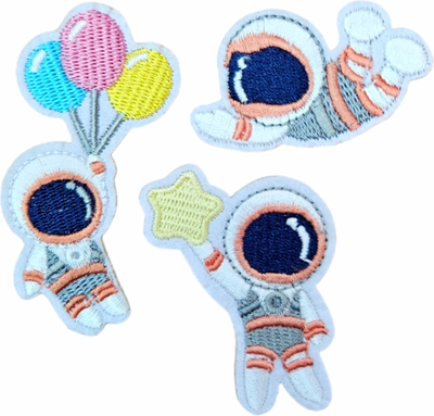 

Набор аппликаций для одежды, Космос 3-4