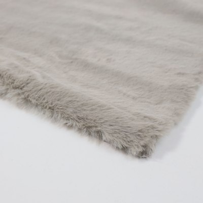 Ковер AksHome Warm Faux Fur (60x110, светло-серый)