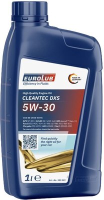 

Моторное масло, Cleantec DXS 5W-30 ILSAC GF-5/GF-6A / 385001