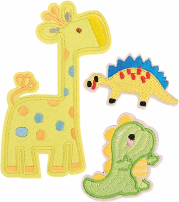 

Набор аппликаций для одежды, Малыши 3-4