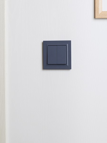 Рамка для выключателя IEK Brite BR-M12-44-K35 (маренго)