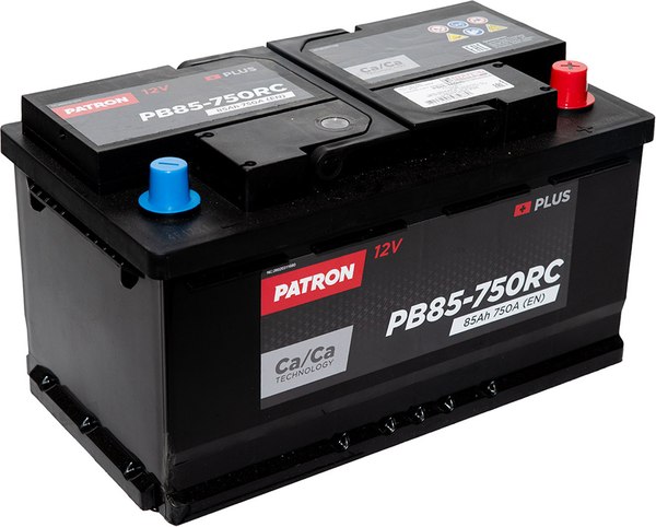 Автомобильный аккумулятор Patron Plus PB85-750RC
