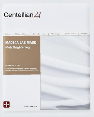 Маска для лица тканевая Centellian24 Madeca Lab Mask Mela Brightening (25мл) - 